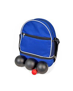 Kit Pétanque Loisir Personnalisable - Triplette + Sac Bleu