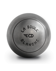 LA BOULE BLANCHE INOX Striée