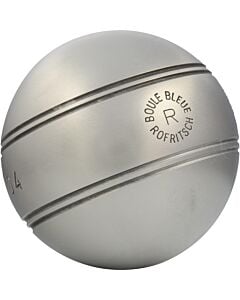 LA BOULE BLEUE "Inox 115" - 74mm - 700gr - Strie A2