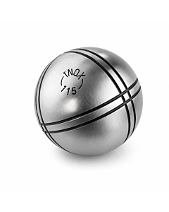 LA BOULE BLEUE "Inox 115" – 74mm – 680gr – Strie Z2