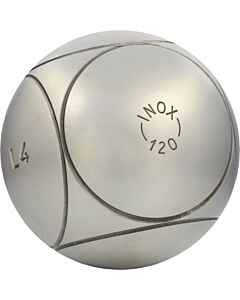 LA BOULE BLEUE "Inox 120" - 72mm – 690gr - strie ROF