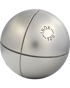 LA BOULE BLEUE "Inox 120" - 74mm - 700gr – strie Z1