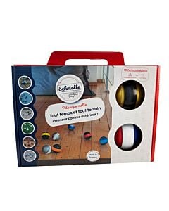 La Schmolle - Boules de p&eacute;tanque tout terrain - Tricolores/Jaune
