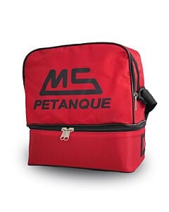 MS Petanque sac rouge 2 triplettes