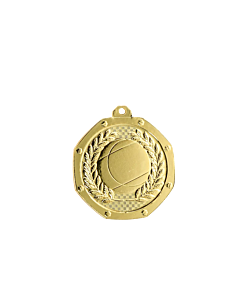 M&eacute;daille boule de p&eacute;tanque avec ruban tricolore 5cm
