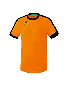 Maillot Retro Star - Enfant - corail/noir