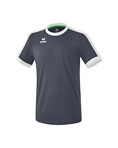 Maillot Retro Star - Enfant - gris/blanc
