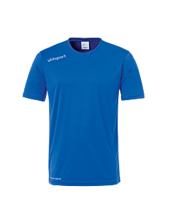 Maillot manches courtes Essential - Azur/blanc - Homme