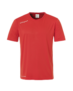 Maillot manches courtes Essential - Rouge/blanc - Homme