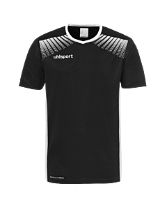 Maillot manches courtes Goal - Noir/blanc - Enfant