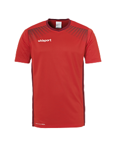 Maillot manches courtes Goal - Rouge/bordeaux - Enfant