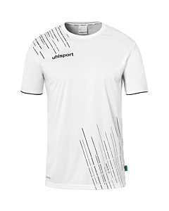 Maillot manches courtes Score 26 - Blanc/noir - Homme