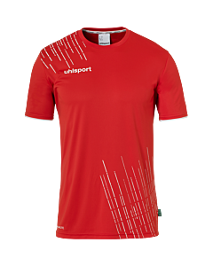 Maillot manches courtes Score 26 - Rouge/blanc - Homme