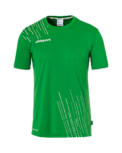 Maillot manches courtes Score 26 - Vert/blanc - Homme