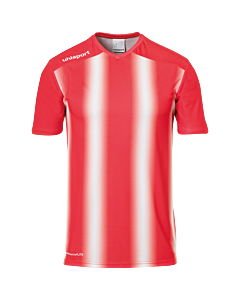 Maillot manches courtes Stripe 2.0 - Rouge/blanc - Enfant