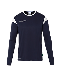 Maillot manches longues Squad 27 - Bleu Marine/blanc - Homme