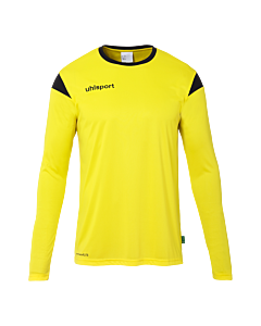 Maillot manches longues Squad 27 - Jaune Citron/noir - Homme