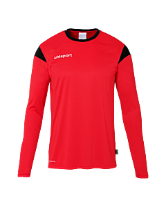 Maillot manches longues Squad 27 - Rouge/noir - Enfant
