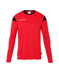 Maillot manches longues Squad 27 - Rouge/noir - Homme