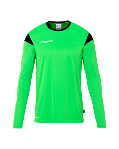 Maillot manches longues Squad 27 - Vert Fluo/noir - Enfant