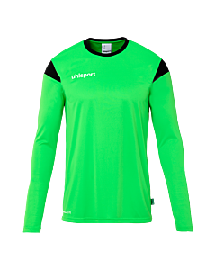 Maillot manches longues Squad 27 - Vert Fluo/noir - Homme