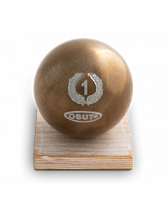 Obut trophée boule de pétanque Or N°1