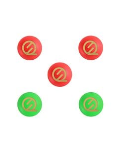 Pack 5 buts fluos siglés Petanqueshop