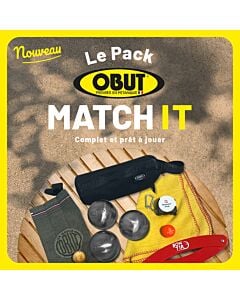 Starter Pack Obut Match IT avec Cercle Pliant + Mètre + Sacoche Obut + 1 But Obut