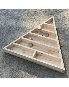 Palato - Jeu de palets triangle en bois