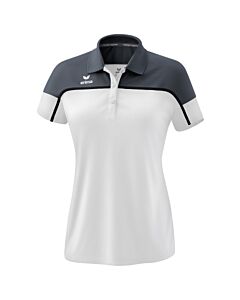 Polo CHANGE by erima - Femme - blanc/gris/noir