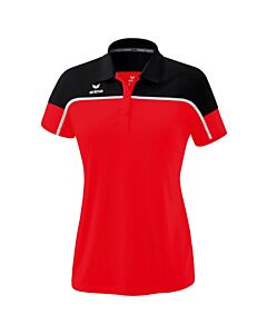 Polo CHANGE by erima - Femme - rouge/noir/blanc