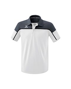 Polo CHANGE by erima - Homme - blanc/gris/noir