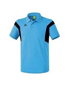 Polo Classic Team - Enfant - bleu curaçao/noir - 128