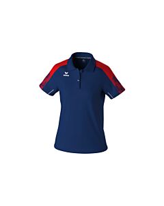 Polo EVO STAR - Femme - bleu marine/rouge