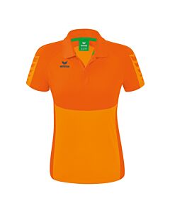 Polo SIX WINGS - Femme - corail/orange