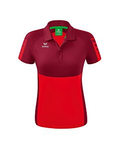 Polo SIX WINGS - Femme - rouge/bordeaux