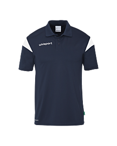 Polo manches courtes Squad 27 - Bleu Marine/blanc - Homme