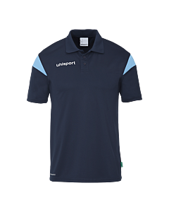 Polo manches courtes Squad 27 - Bleu Marine/ciel - Homme