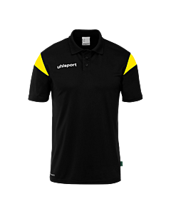 Polo manches courtes Squad 27 - Noir/jaune Citron - Homme