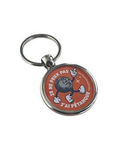 Porte-clés Je ne peux pas j'ai pétanque Petanque Shop