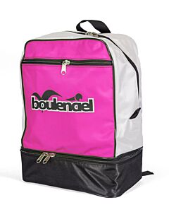 Sac à dos 6 boules pétanque fuchsia Boulenciel