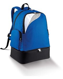 Sac à dos multisport bleu avec compartiment bas séparé
