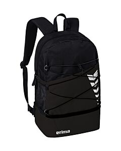 Sac à dos six wings avec compartiment et mousse intégrée – noir/blanc