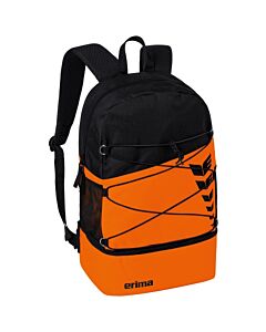 Sac à dos six wings avec compartiment et mousse intégrée - orange/noir
