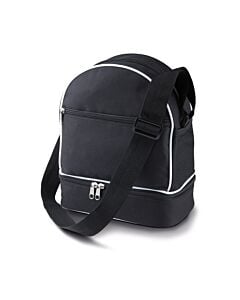 Sac de pétanque noir avec compartiment triplette