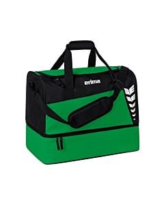 Sac de sport six wings avec compartiment 6 boules - Taille S - émeraude/noir