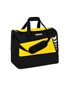 Sac de sport six wings avec compartiment 6 boules - Taille S - jaune/noir
