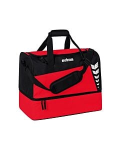 Sac de sport six wings avec compartiment 6 boules - Taille S - rouge/noir
