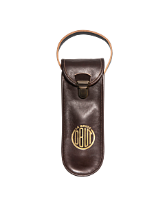 Sacoche OBUT Vintage en cuir - Marron