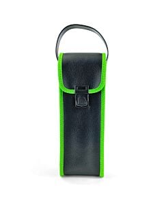 Sacoche souple 3 boules - Noir/Vert Fluo